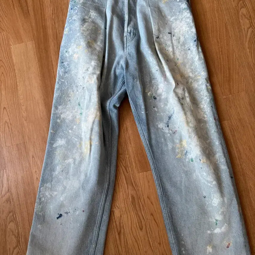 [BUNJANG] Herill Splash Painter Denim Size 1 / 헤릴 스플래시 데님 1사이즈