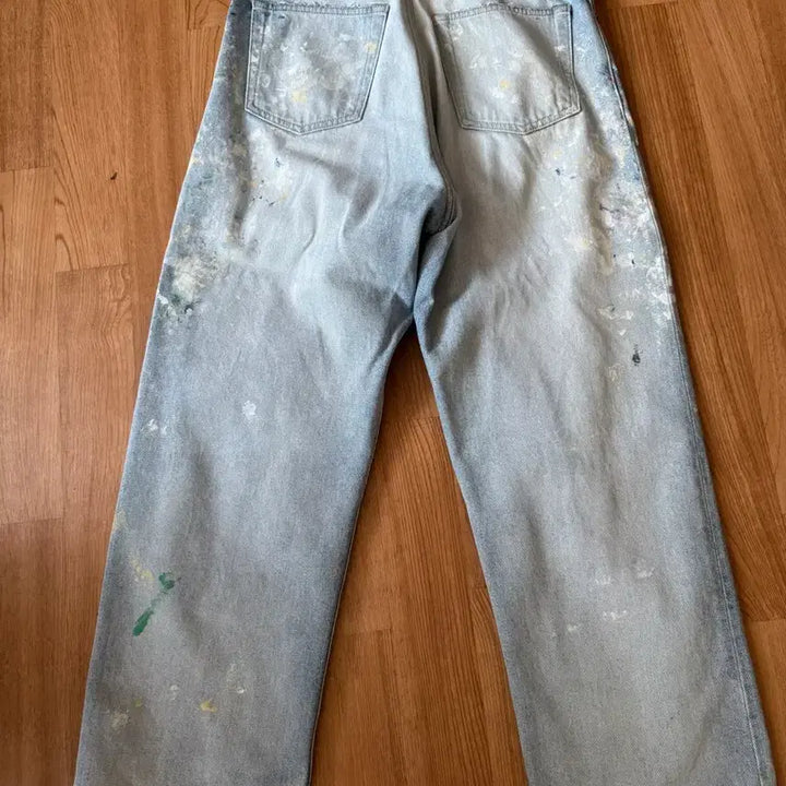[BUNJANG] Herill Splash Painter Denim Size 1 / 헤릴 스플래시 데님 1사이즈