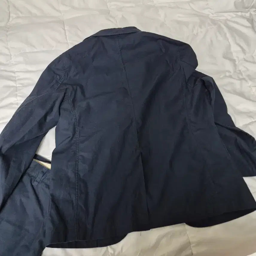 [BUNJANG] Musinsa Standard City Walkers Cotton Setup Navy Jacket M / Pants 30 / 무신사 스탠다드 시티 워커스 셋업 네이비 m/30