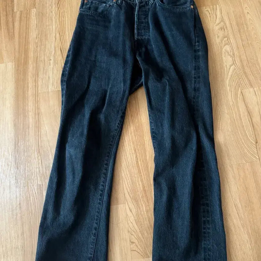 [BUNJANG] Pigbell Black Faded Denim 30 / 피그벨 블랙 페이디드 데님 30