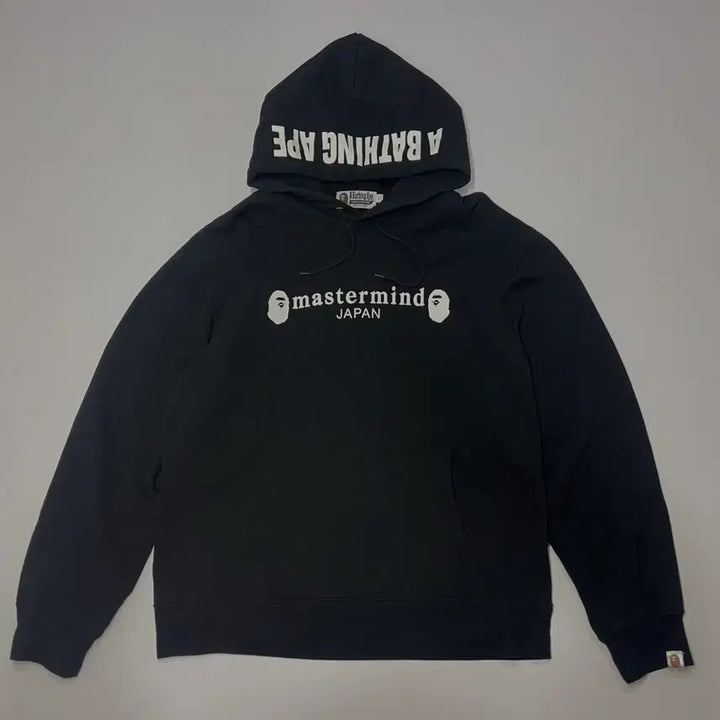 [BUNJANG] BAPE x Mastermind Japan Black Hoodie / 베이프 x 마스터마인드 블랙 후드티