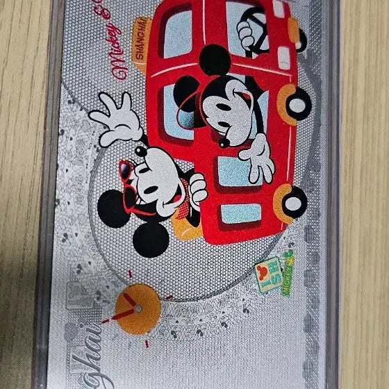 [BUNJANG] Disney Shanghai Silver Banknote &amp; Coin 2-Piece Set / 디즈니 상하이 은지폐, 은화 2종 세트