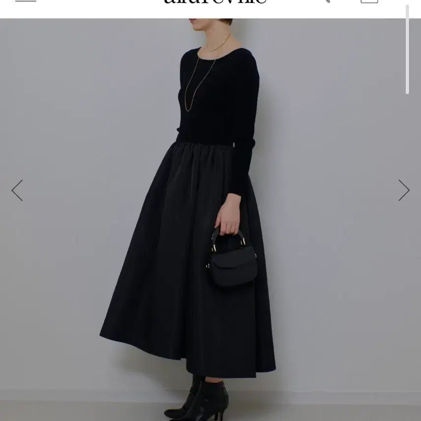 [BUNJANG] ALLUREVILLE Long Knit Dress / 알루아빌 롱원피스