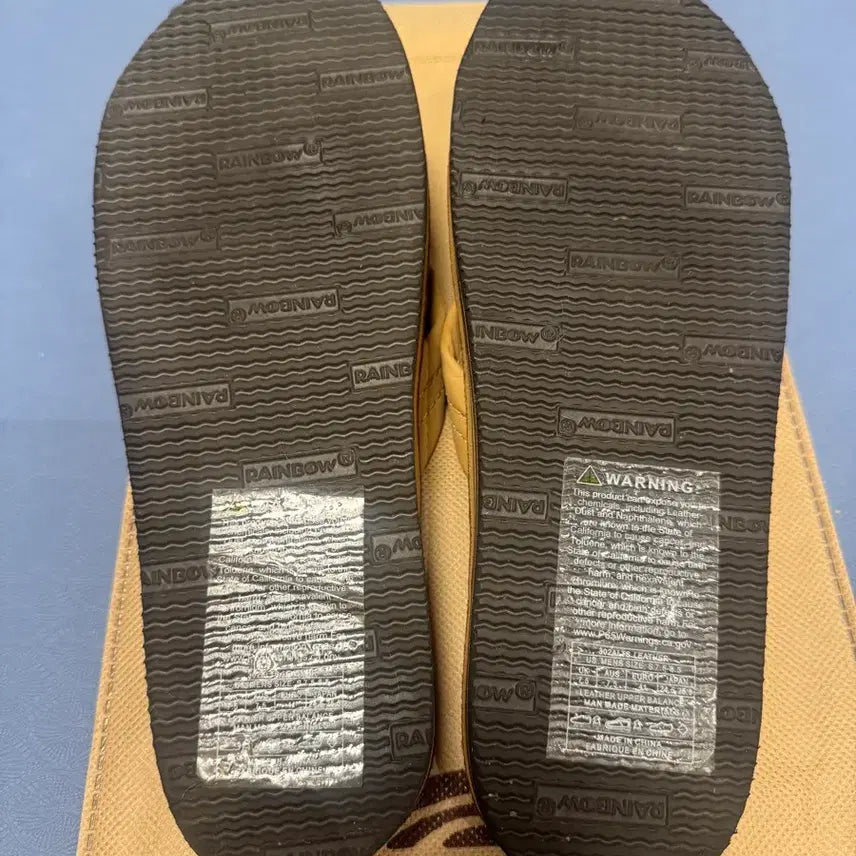 [BUNJANG] Rainbow Sandals Double Layer Sierra Brown Men&