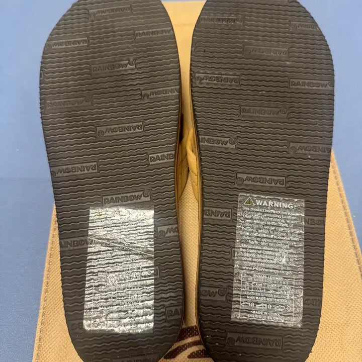 [BUNJANG] Rainbow Sandals Double Layer Sierra Brown Men&