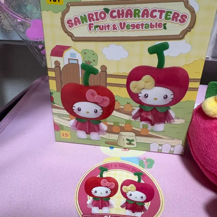 [BUNJANG] Top Toy Kitty Cherry Figure Set / 탑토이 키티 체리