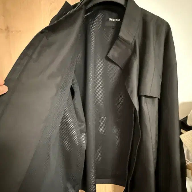 [SOLD OUT] 시스템 쉘파카 쉘자켓 105 블랙 새상품급