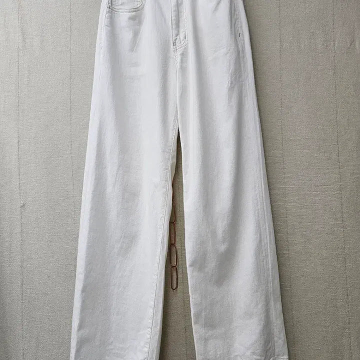 [BUNJANG] Celebshop 25S White Wide Denim Pants Size 25 / 셀렙샵  25S 화이트 와이드데님 25
