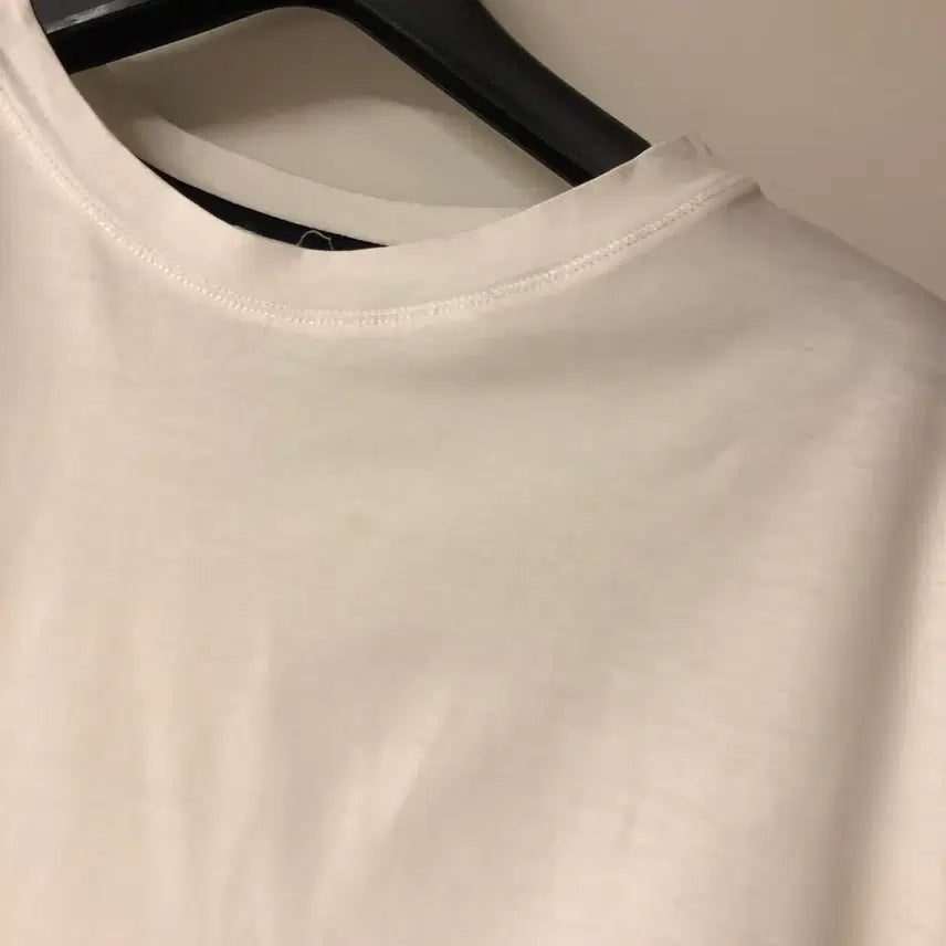 [BUNJANG] the CASHMERE Lettering Short Sleeve T-Shirt White / 한섬 더캐시미어 the CASHMERE 반팔 티셔츠 레터링