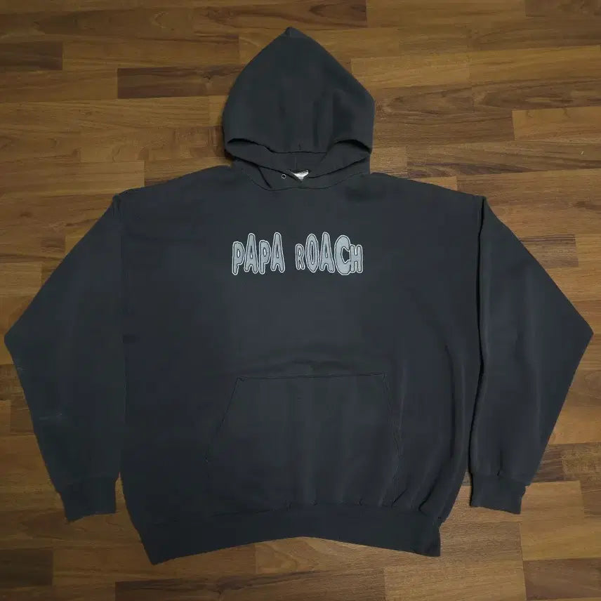 [BUNJANG] 90s Papa Roach Band Hoodie / [2XL]90s 빈티지 밴드티 papa roach 파파로치 후드티 헤인즈