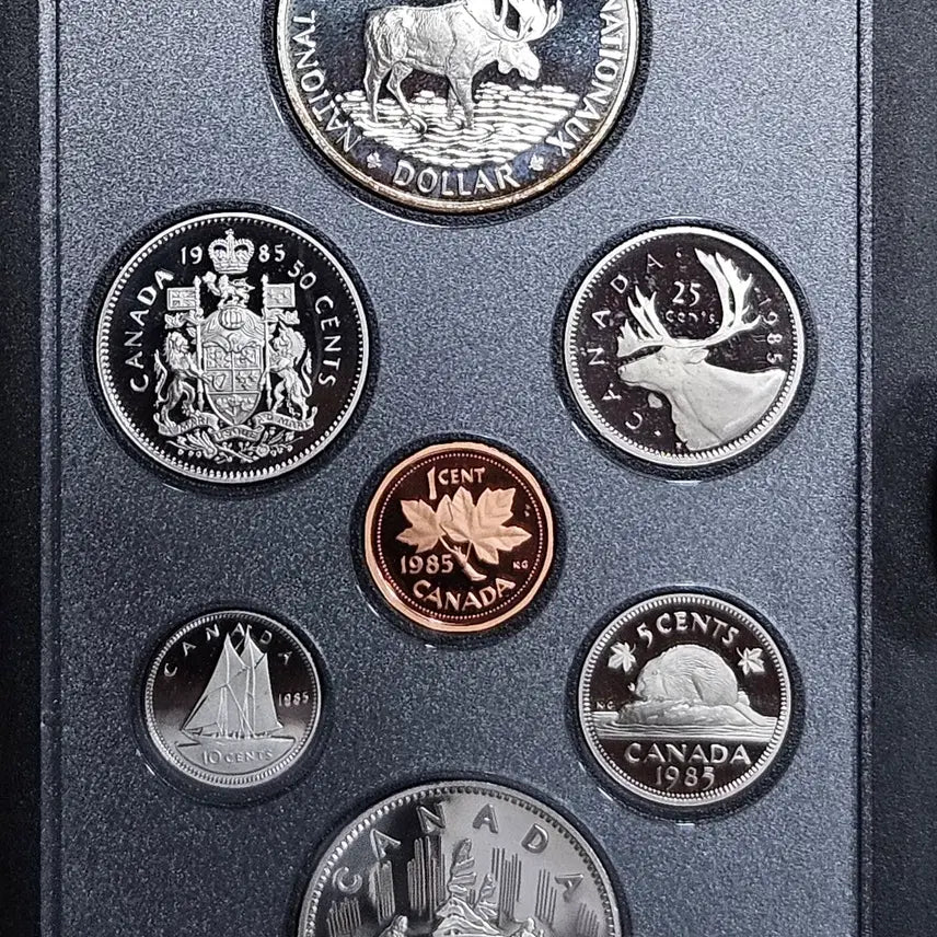 [BUNJANG] Royal Canadian Mint 1985 Proof Double Dollar Set - National Parks Centennial / [한정판]캐나다 Royal Mint 프루프 더블달러 K27