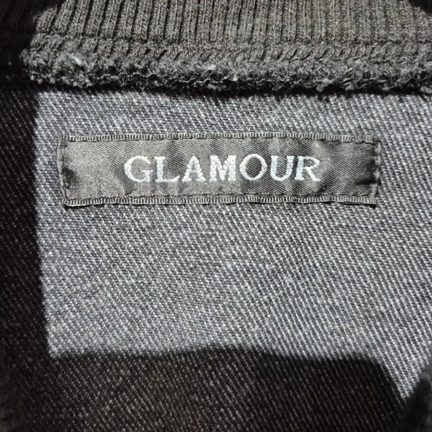 [BUNJANG] Glamour Black Denim Short Blouson Jacket / 글래머 블랙 데님 숏 블루종 자켓