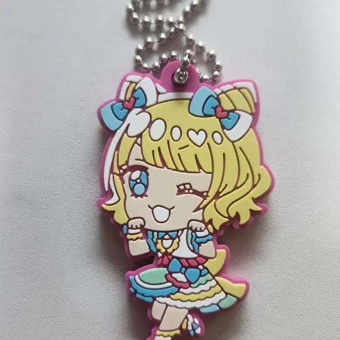 [BUNJANG] PriPara Mirei Sign Polaroroid Keychain / 프리파라 미레이 미래 체키 싸인폴라 키링