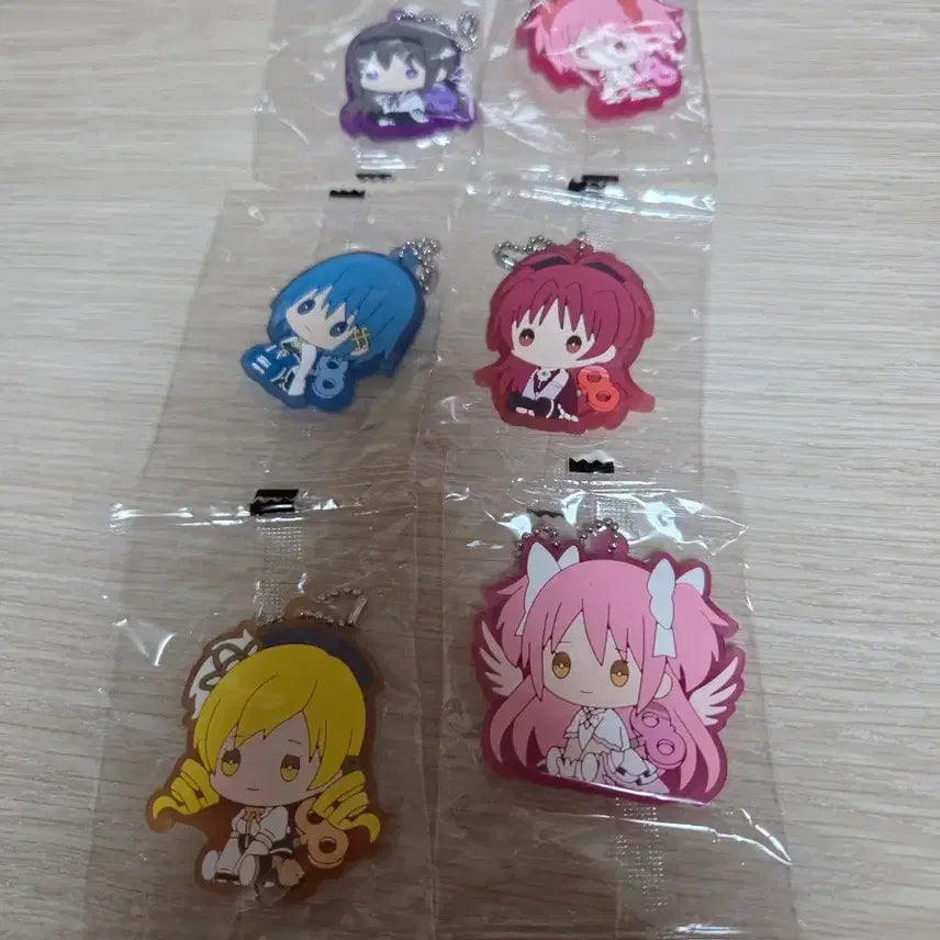 [BUNJANG] Madoka Magica Rubber Strap Set / 마마마 러버스트랩