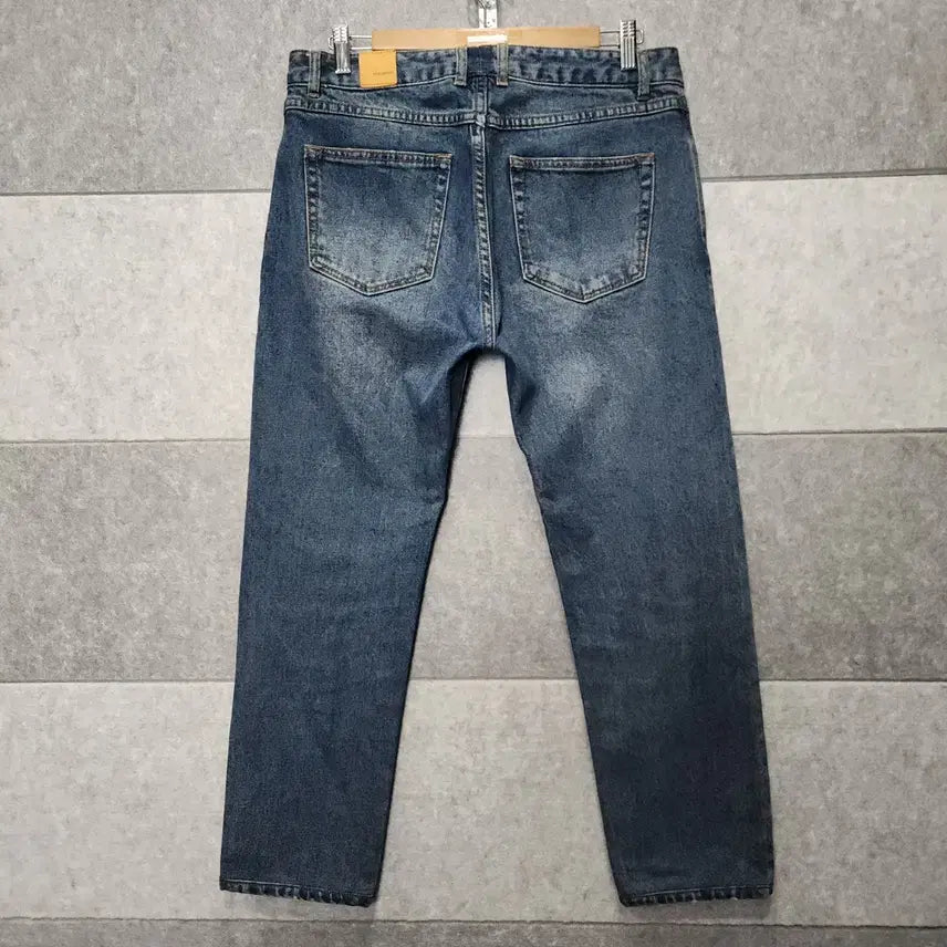 [BUNJANG] Beanpole Unisex Mid-Tone Washed Denim Pants (Size 84) / 빈폴 남녀공용 미드톤 워싱 데님 (사이즈 84)