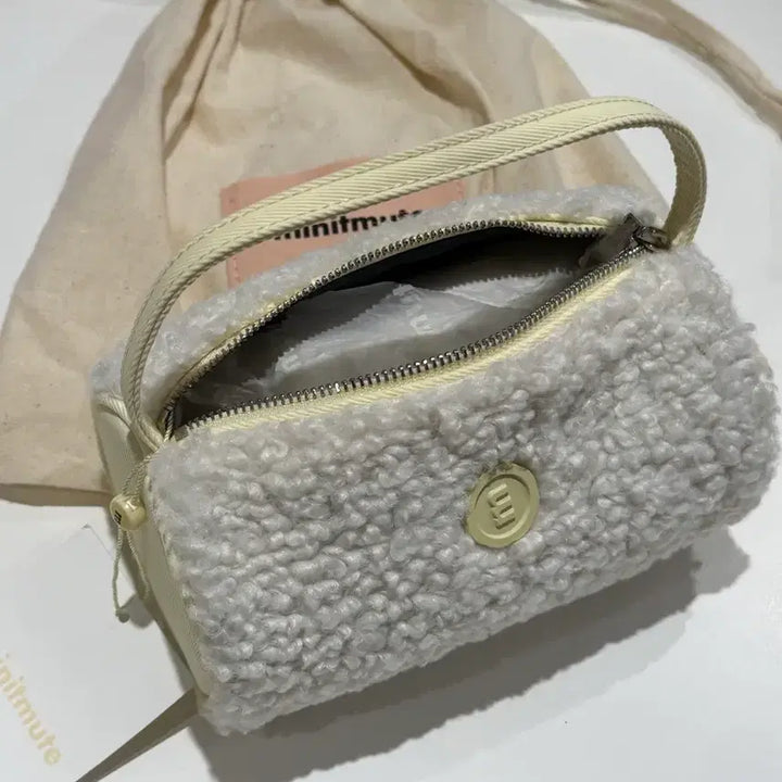 [BUNJANG] Minuit Mint Clos Circle Butter Cream Bag / 미닛뮤트 클로써클 버터크림