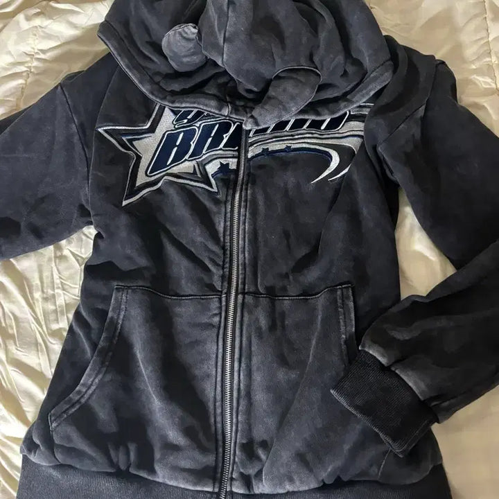[BUNJANG] Devil Hoodie Zip-Up / 악마 후드집업