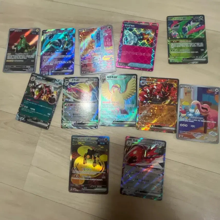 [BUNJANG] Pokémon Card Lot (S.A.R, A.R, A.C.E) / 무쇠암석 sar,내루미 ar,무쇠가시 ar,사철록 ar,프라임캐쳐 ace