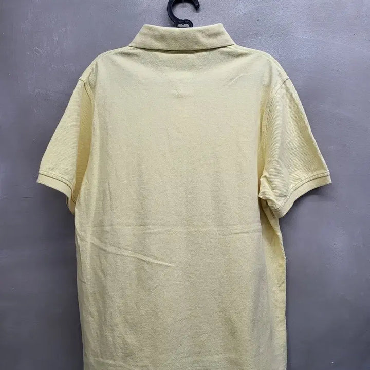 [BUNJANG] Tommy Hilfiger Yellow Short Sleeve Polo T-Shirt M / 타미힐피거 옐로우 반팔 폴로티셔츠m