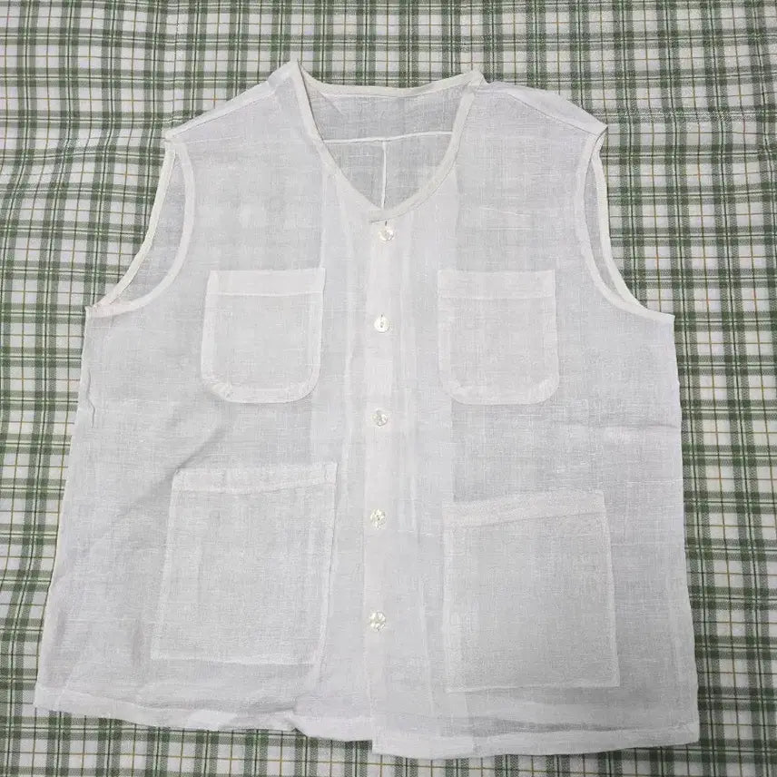 [BUNJANG] Mosquito Net Linen Shirt / 76 ㅡ모시 셔츠ㅡ100