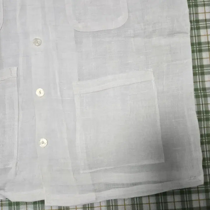 [BUNJANG] Mosquito Net Linen Shirt / 76 ㅡ모시 셔츠ㅡ100