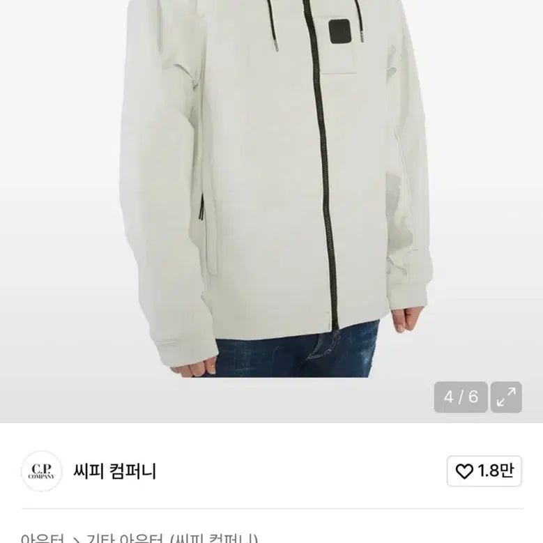 [BUNJANG] CP Company Shell Hooded Jacket Size 105 / CP컴퍼니 쉘 후드자켓 - 105사이즈