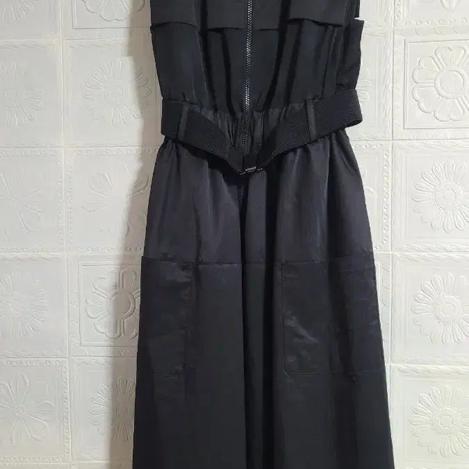 [BUNJANG] Lucky Chouette Belted Long Dress / 럭키슈에뜨 벨티드 롱원피스