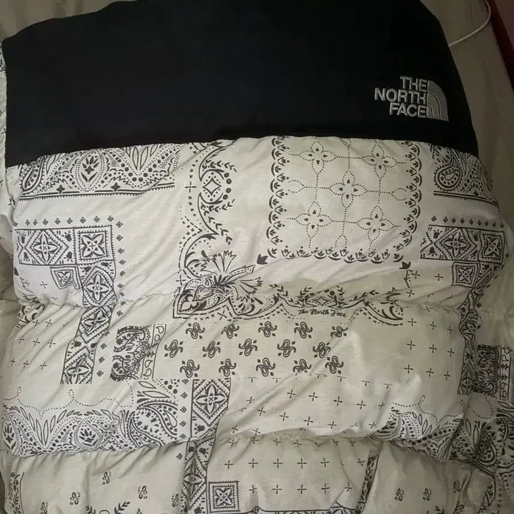 [BUNJANG] The North Face Nuptse Paisley Pattern Puffer Jacket / 노스페이스 눕시 L