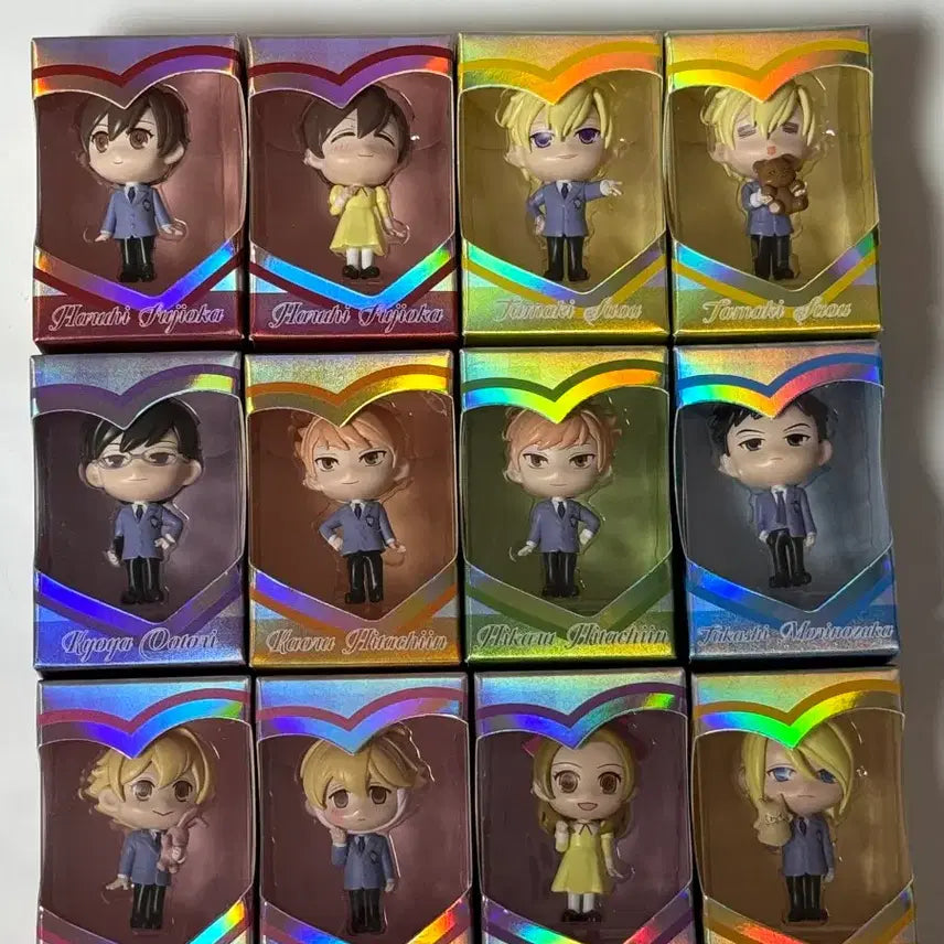 [BUNJANG] Ouran High School Host Club Big Rice Grain Figure - Opened (Full Box) / 오란고교 호스트부 큰쌀알 빅쌀알 풀박스 개봉품