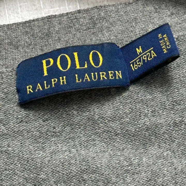 [BUNJANG] Polo Ralph Lauren Grey Cardigan Size 95 / 사이즈 95) 폴로 랄프로렌 그레이 가디건