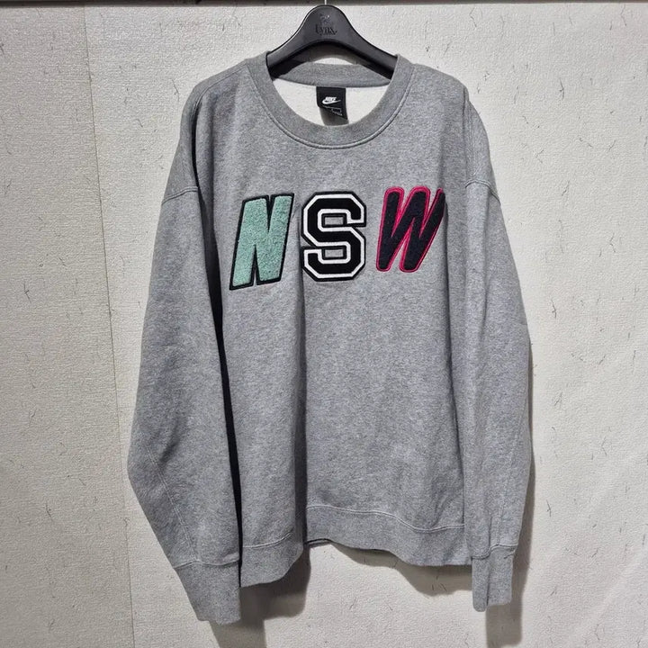 [BUNJANG] Nike NSW Sweatshirt Grey / 나이키 NSW 맨투맨 그레이