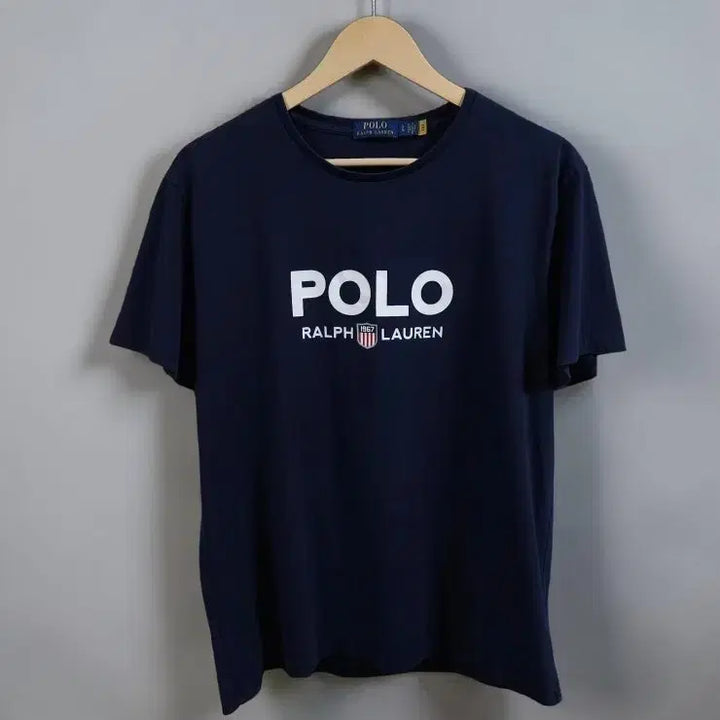 [BUNJANG] Polo Ralph Lauren Cotton T-Shirt Navy / 100~105 POLO 폴로 랄프로렌 반발티 네이비