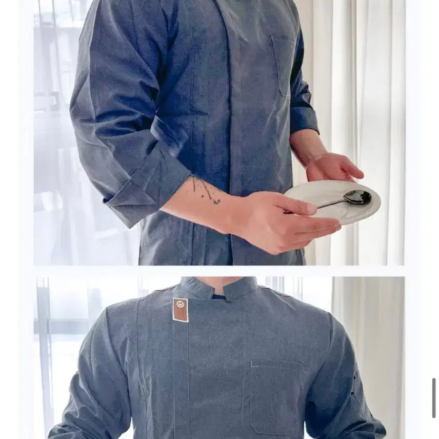 [BUNJANG] Public Station Chef Jacket 2XL/L / [새상품급]퍼블릭스테이션 조리복 상의 2XL/ L