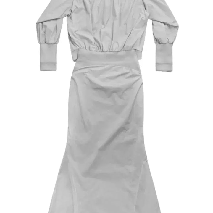 [BUNJANG] OHOS Mermaid 2-Way Off-Shoulder Maxi Dress Size 2 / 오호스 머메이드 2-way 오프숄더원피스 2사이즈