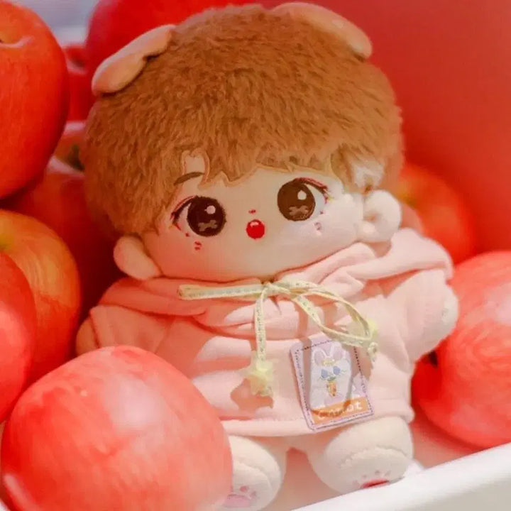 [BUNJANG] Bear Hoodie for 20cm Plush Dolls / 곰돌이 후드티 20cm 솜인형 옷 판매