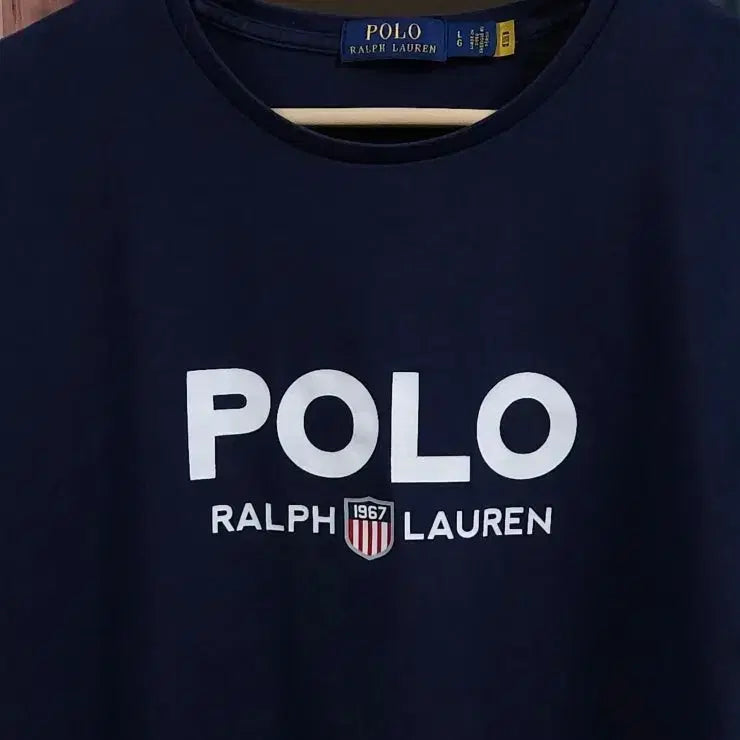 [BUNJANG] Polo Ralph Lauren Navy Cotton T-Shirt / 100~105 POLO 폴로 랄프로렌 반발티 네이비