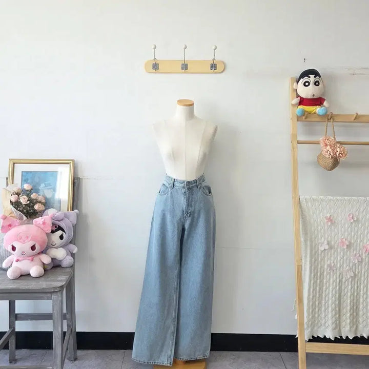 [BUNJANG] MOMET Simple Denim Jeans Pants / 빈티지 만원샵 MOMET 심플 청바지 데님 팬츠