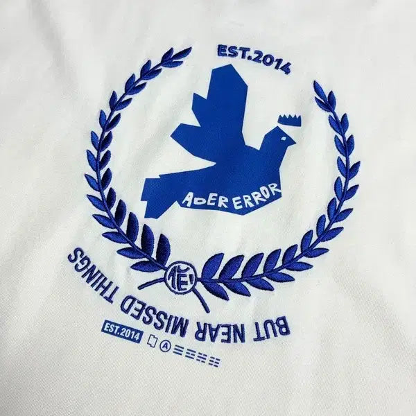 [BUNJANG] Ader Error 22SS Bird Logo Cotton T-Shirt / 아더에러 22SS 버드 로고 코튼 반팔 티셔츠 PN9938