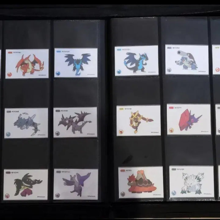 [BUNJANG] Pokemon Mega Seal Full Set (Unsealed) / 포켓몬 띠부씰 메가 개봉 전종 세트