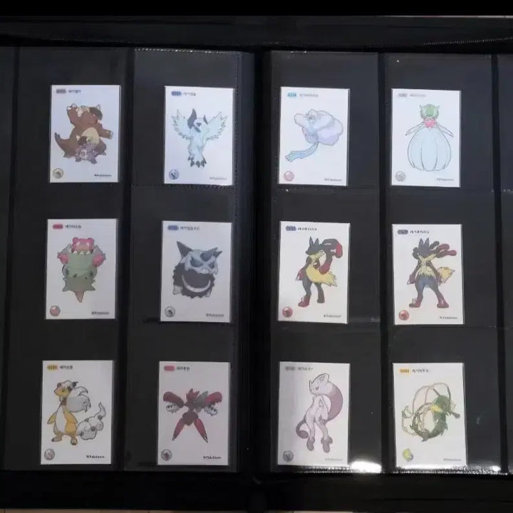 [BUNJANG] Pokemon Mega Seal Full Set (Unsealed) / 포켓몬 띠부씰 메가 개봉 전종 세트