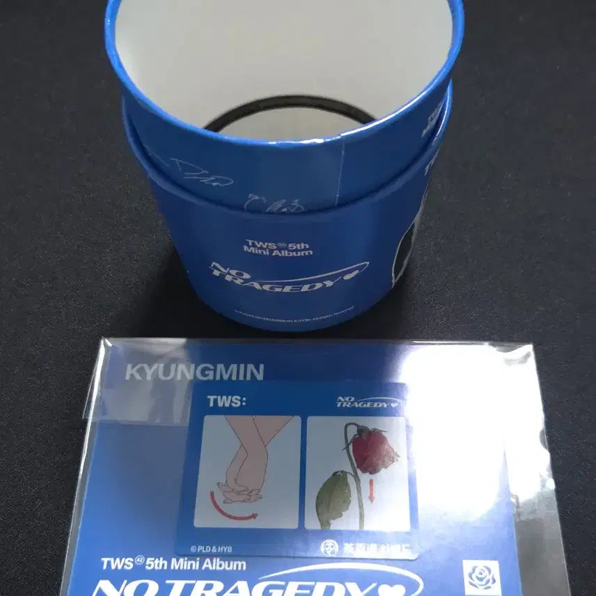 [BUNJANG] TWS CHA HAEWON Photocard + Cup Holder (Sealed, Unused) / 투어스(TWS) 차백도 포토카드+컵홀더 [미개봉 미사용]