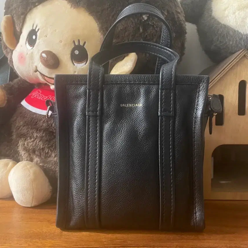 [BUNJANG] Balenciaga Bazar XXS Shopper Bag Black / 발렌시아가 바자xxs 쇼퍼백 블랙