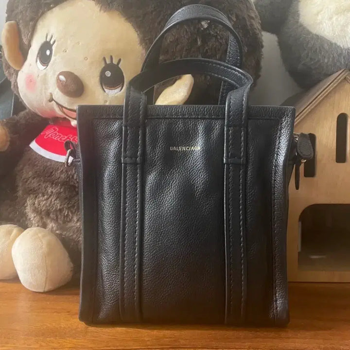 [BUNJANG] Balenciaga Bazar XXS Shopper Bag Black / 발렌시아가 바자xxs 쇼퍼백 블랙