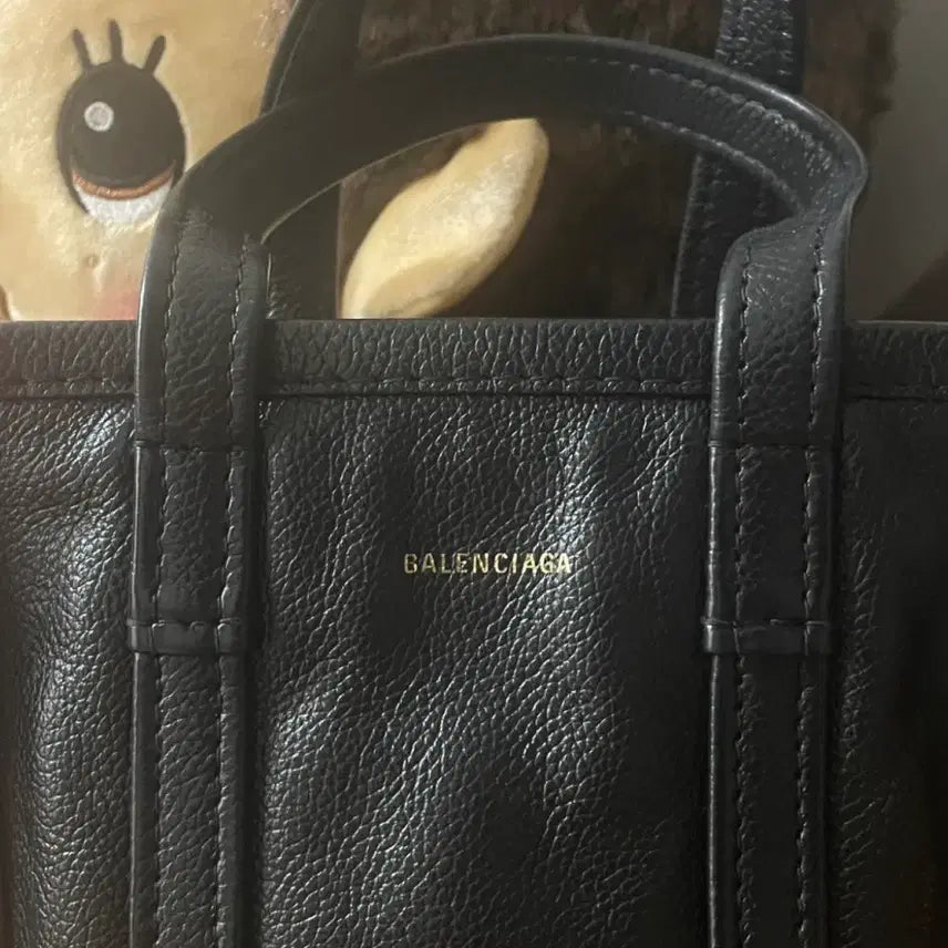 [BUNJANG] Balenciaga Bazar XXS Shopper Bag Black / 발렌시아가 바자xxs 쇼퍼백 블랙