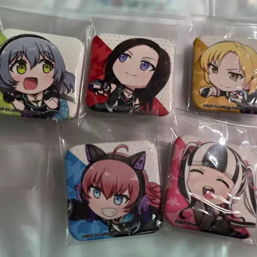 [BUNJANG] BanG Dream! RAISE A SUILEN "RAS" Aniplus Square Can Badge / 뱅드림 raise a suilen 라스 애니플러스 사각 캔뱃지 판매