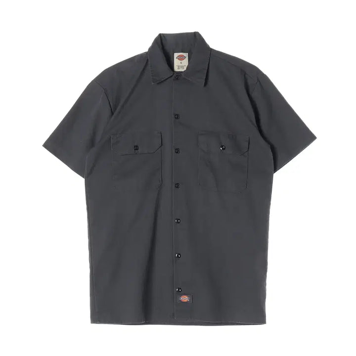 [BUNJANG] Dickies Short Sleeve Shirt Light Grey S / 디키즈 반팔 셔츠 라이트 그레이 S