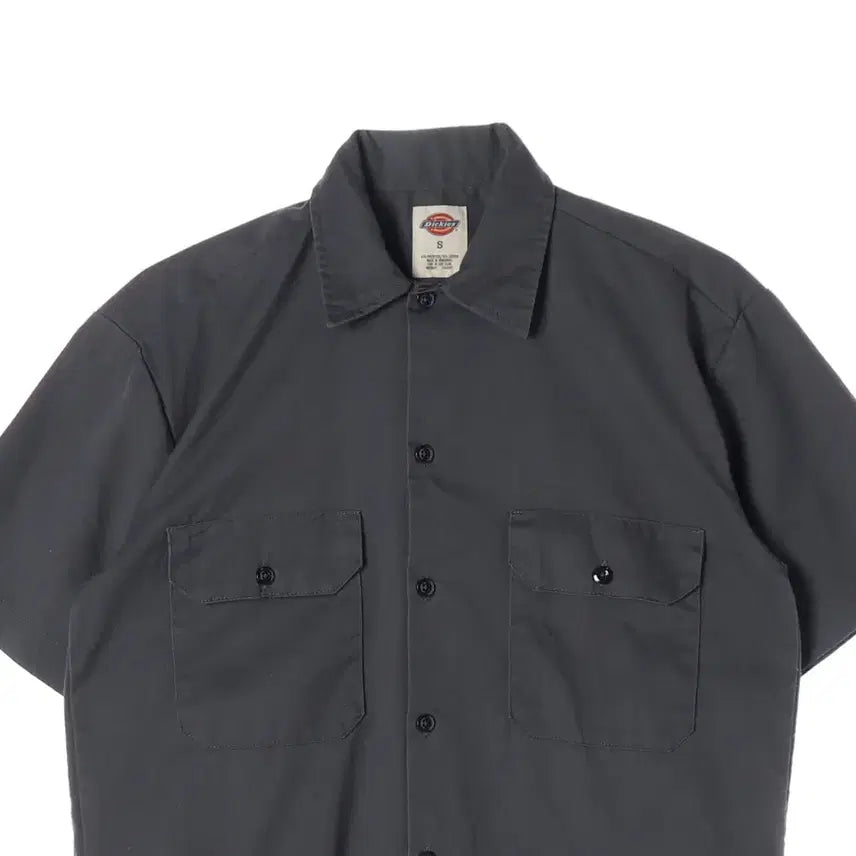[BUNJANG] Dickies Short Sleeve Shirt Light Grey S / 디키즈 반팔 셔츠 라이트 그레이 S