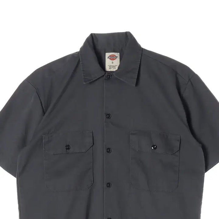 [BUNJANG] Dickies Short Sleeve Shirt Light Grey S / 디키즈 반팔 셔츠 라이트 그레이 S