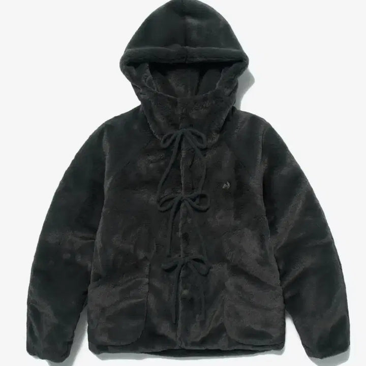 [BUNJANG] Hug Your Skin Teddy Fur Coat (Charcoal) / (새상품) 허그유어스킨 테디 퍼 코트 (차콜)