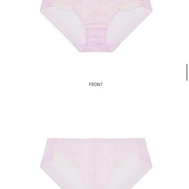 [BUNJANG] Eblin Pink Lavender Bralette Set / 에블린 핑크라벤더 브라렛 세트